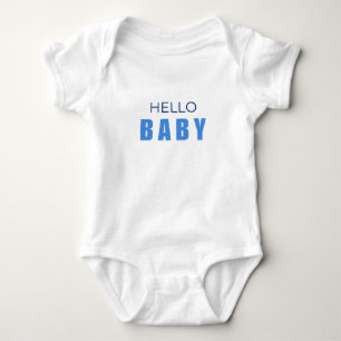 Body Hello Baby Minimal boy Bodysuit