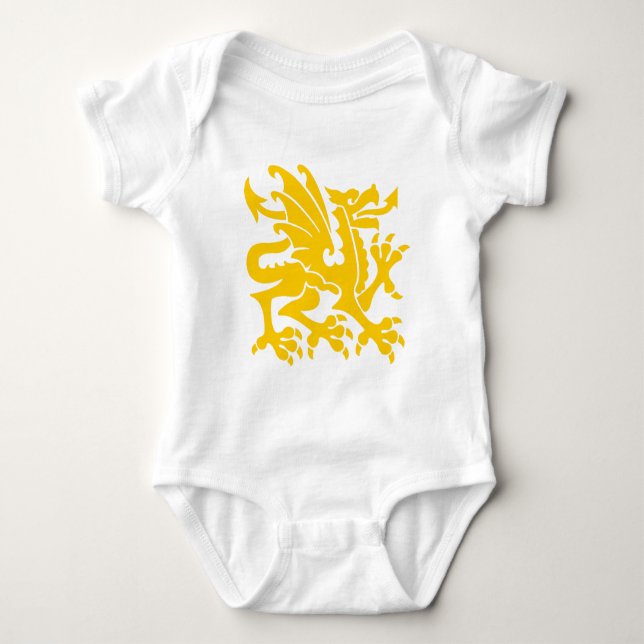 Body Heraldic Dragon 01 - Ambre (Devant)