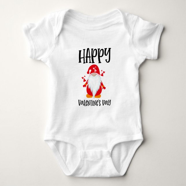 Body Heureuse Sainte-Valentin Gnome (Devant)