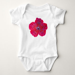 Body Hibiscus rose Fleur Bodysuit bébé