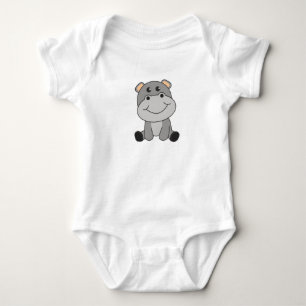 Body Hippo Hippo Animaux mignons Pour Enfants Hippopota