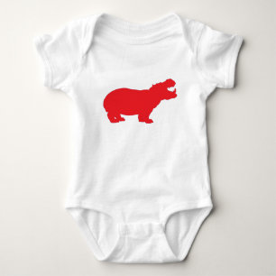 Body Hippopotame Rouge