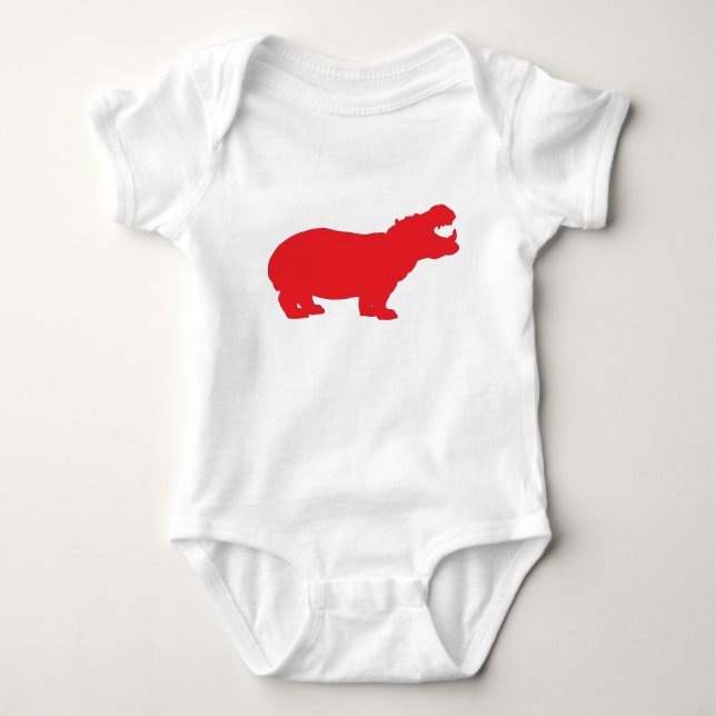 Body Hippopotame Rouge (Devant)