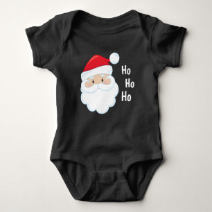 Body Ho Ho Ho Père Noël Face Noël Fêtes Rouge Blanc