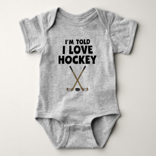Body Hockey Baby I Love Hockey