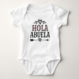 Body Hola Abuela Baby Reveal Abuelita Grandma