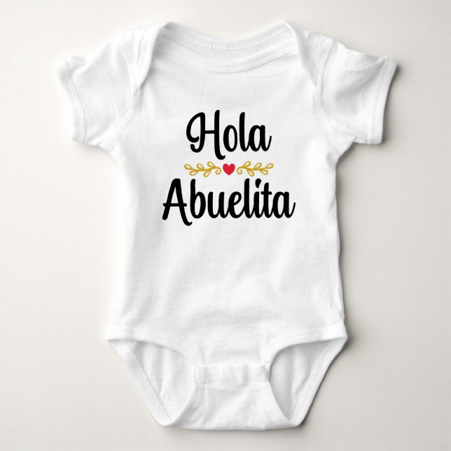 Body Hola abuelita (Devant)
