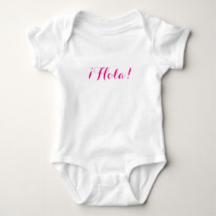 Body Hola - cadeau pour le bébé - personnaliser