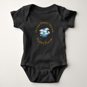 Body "Home Sweet Home Planet Earth" Dans Des Étoiles Fl