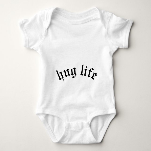 Body Hug Life Bodysuit Baby Cute One-Piece 0-24 mois (Devant)
