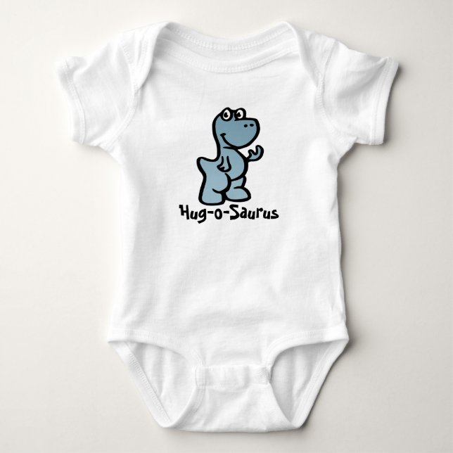 Body Hug -o-Saurus Dino Joy Baby Bodysuit (Devant)