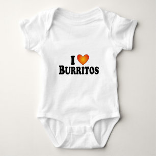 Body I Burritos (de coeur) - T-shirt diversifié de Lit