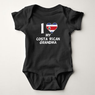 Body I coeur ma grand-maman de Rican de côte