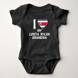 Body I coeur ma grand-maman de Rican de côte