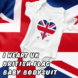 Body I Heart UK Anglais drapeau britannique