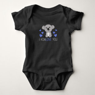 Body I Koalove You Sweet Koala Avec Un Bleu Doux