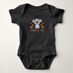 Body I Koalove You Sweet Koala Avec Une Orange Douce