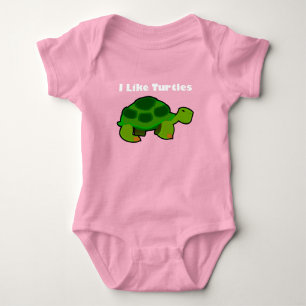 Body I Like Turtles - Bodysuit Baby Jersey