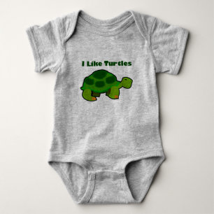 Body I Like Turtles - Bodysuit Baby Jersey