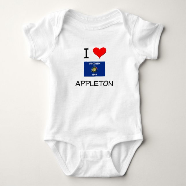 Body I Love Appleton Wisconsin (Devant)