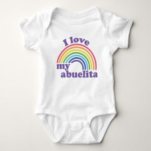Body I Love My Abuelita - Mignonne arc-en-ciel