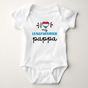 Body I Love My Luxembourg Pappa mignon