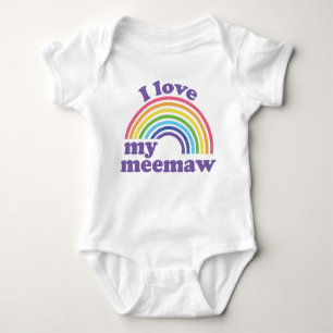 Body I Love My Meemaw - Joli arc-en-ciel