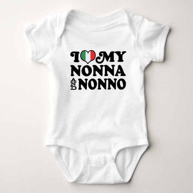 Body I Love My Nonna and Nonno (Devant)