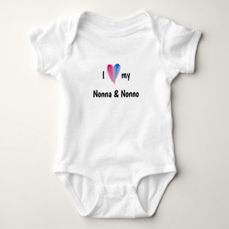 Body I Love My Nonna and Nonno Baby Bodysuit