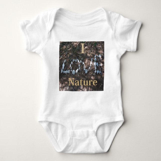 Body I Love Nature Vêtements et cadeaux (Devant)