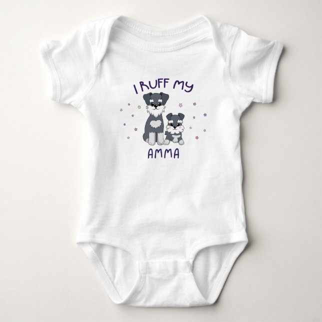 Body I Ruff My Amma - Chiens De Chiens Mignons (Devant)