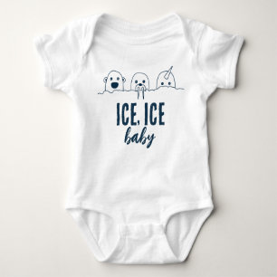 Body Ice Ice Baby Arctic Animaux Baby Long Manches Chem