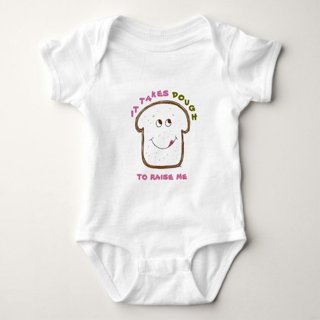 Body Il prend Dough Baby (rose/vert) (Devant)