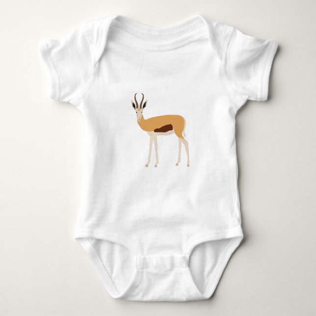 Body Illustration d'animaux d'antilope sauvage (Devant)