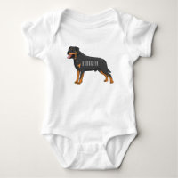 Illustration de chien Rottweiler