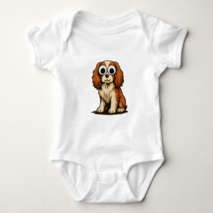 Body Illustration de chiot aux yeux Google mignons