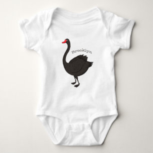 Body Illustration de cygne noir