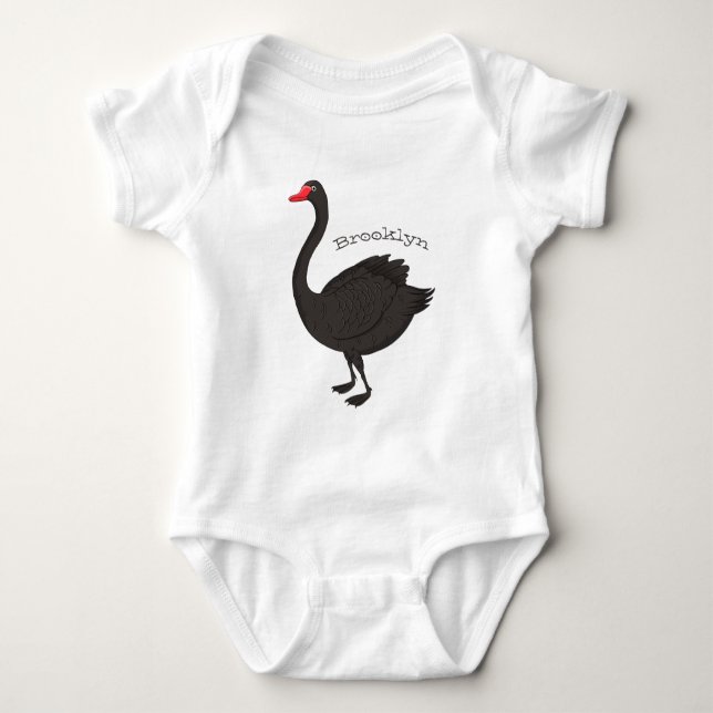 Body Illustration de cygne noir (Devant)
