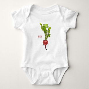 Body Illustration de dessin Radish