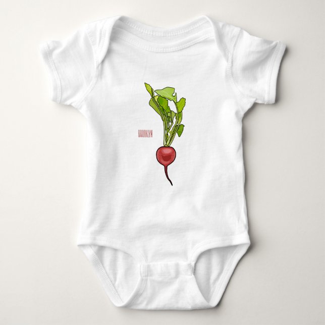Body Illustration de dessin Radish (Devant)