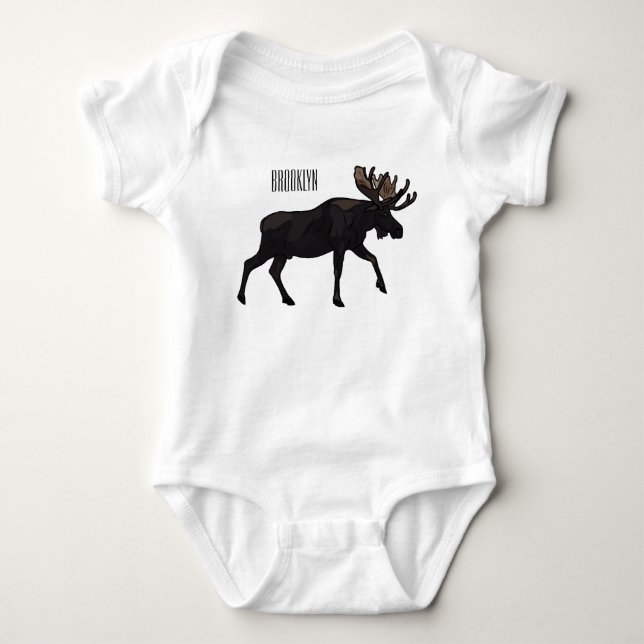 Body Illustration de dessin sur l'orignal (Devant)