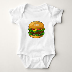 Body Illustration de Hamburger