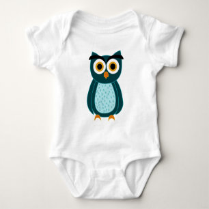 Body Illustration de la chouette bleue