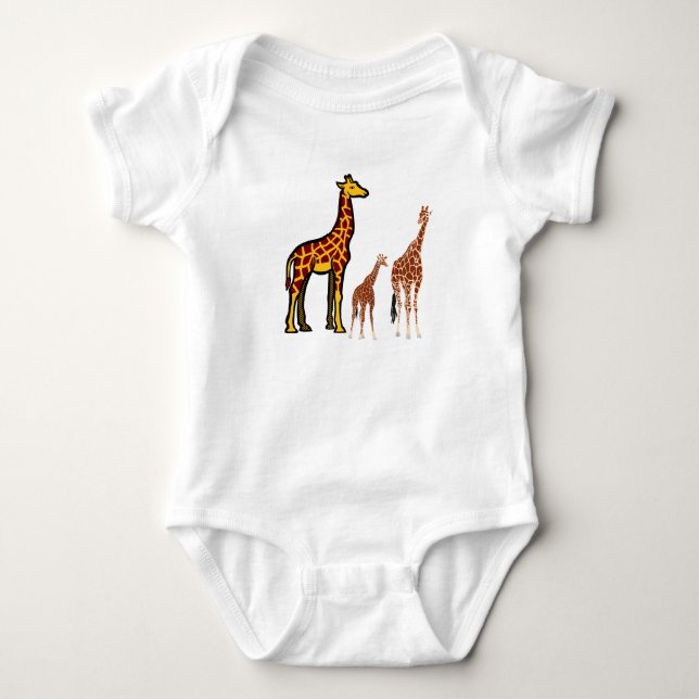 Body Illustration de la famille Giraffe (Devant)
