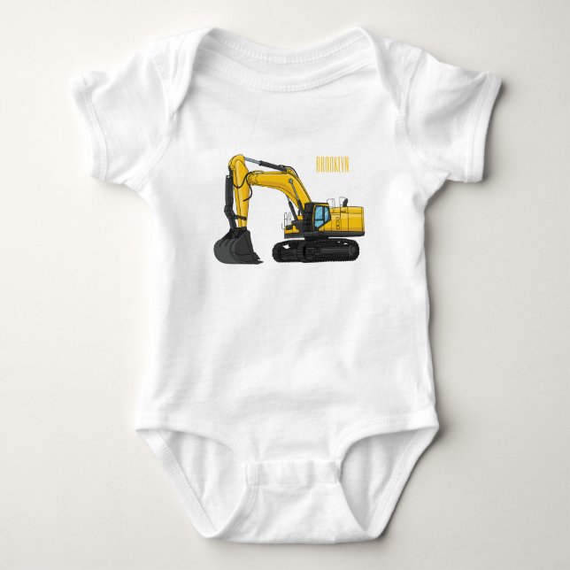 Body Illustration de la pelle Crawler (Devant)