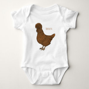 Body Illustration de poulet à la polis chamois