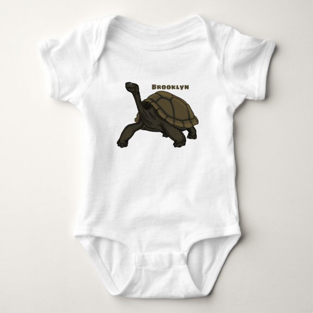 Body Illustration de tortue terrestre des Galapagos (Devant)