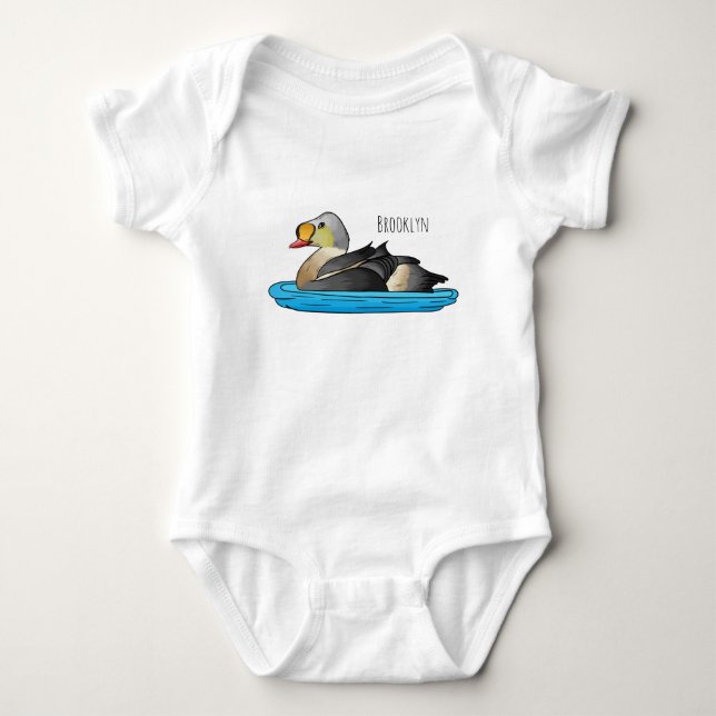 Body Illustration d'oiseau de l'eider King (Devant)