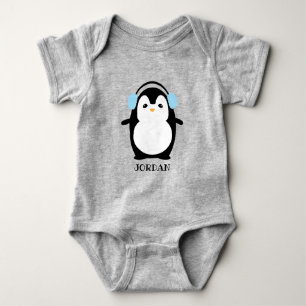 Body Illustration du bébé personnalisé Kawaii Penguin