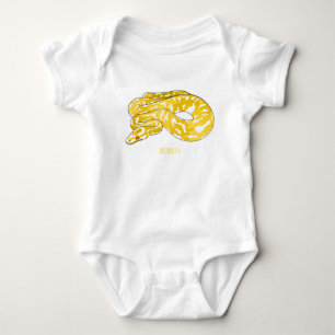 Body Illustration du serpent python birman